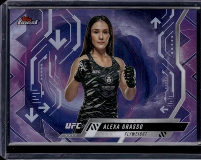 2025 Topps Finest UFC Alexa Grasso Fandomonium Ultra Rare! CASE HIT SSP MINT! - Image 1 of 2