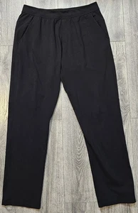 Pantalones deportivos Lululemon Discipline negros elásticos con cremallera bolsillo LM5571S para hombre talla XL - Imagen 1 de 11