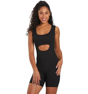 $ 150 Year Of Ours gerippter Biker Einteiler Body kurz Tank Damen Gr. S - Bild 1 von 8