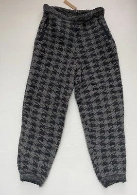 Pantalones deportivos Skims de poliéster pequeños grises negros para mujer Foto 1 de 3