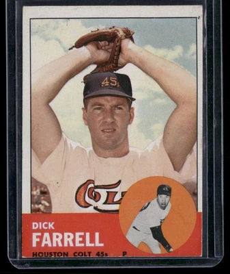 Dick Farrell 1963 Topps #277 Houston Colt .45s - Image 1 of 2