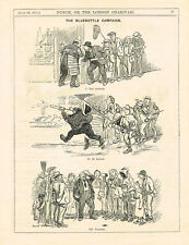 The Bluebottle Campaign Punch 1915 Cartoon Antique Satirical Print Picture