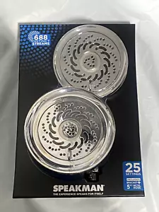 SPEAKMAN EXHILIRATION VSR-235000-E2 Dual Shower HEAD 688 Streams - Chrome - Picture 1 of 4