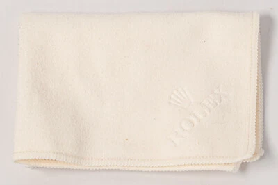 ¡Paño de pulido de gamuza tostado claro original Rolex! ¡Tela coleccionable Rolex vintage! Foto 1 de 2