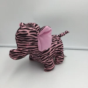 Baby Ganz Ooh La La Elefant rosa schwarz Plüschtier Stofftier Stofftier  - Bild 1 von 5