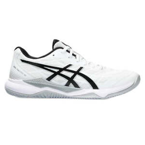 Asics Gel Tactic 12 Men's Indoor Court Shoe (White/Black) - Squash / Badminton