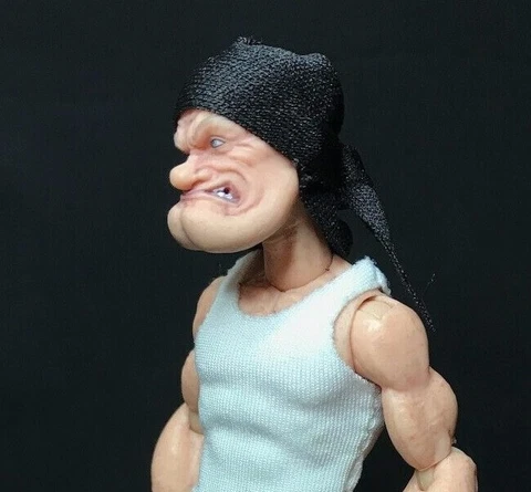 KC-BD-B: 1/12 Black Bandana for 6" ~ 8" Action Figures (No tracking number) Cover