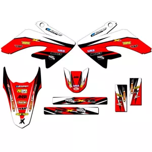 2011-2016 CRF 100 VELOCITY Red Senge Graphics Kit compatible con Honda - Imagen 1 de 4