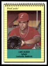 1991 ProCards Luis Alicea Louisville Redbirds #2919