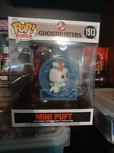 Funko Pop! 1513 Deluxe - Ghostbusters: Frozen Empire Mini Puft Vinyl Figure - Picture 1 of 4
