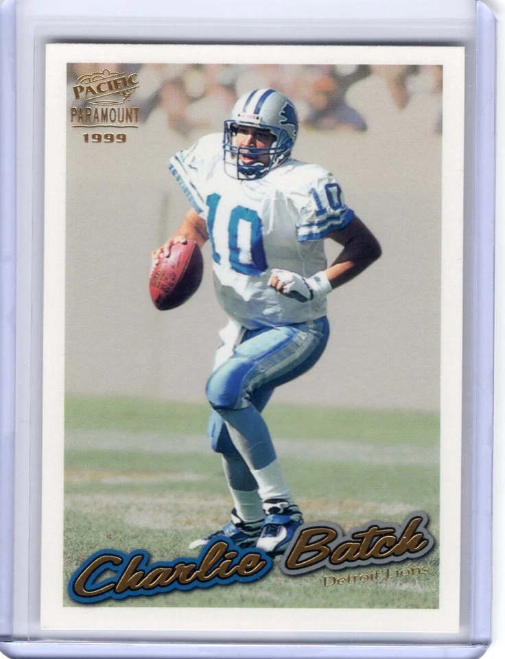 CHARLIE BATCH 1999 Pacific Paramount GOLD #83 - LIONS - Image 1 of 1