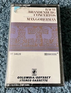 Bach: Brandenburg Concertos~Max Goberman~Cassette Tape~SEALED/NEW~Quick Shipping - Picture 1 of 2