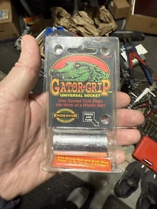 Gator Grip Vintage Endevor Universal 3/8"  Socket USA NOS - Picture 1 of 3