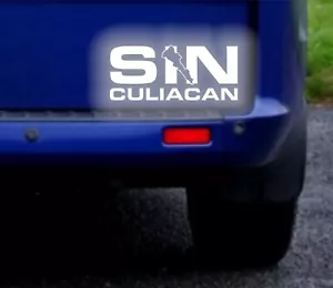 Culiacan SIN Sinaloa Reflective Sticker Decal - Foto 1 di 2