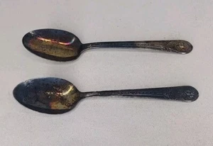 Vintage W.M. Rogers George Washinton Thomas Jefferson Spoons - Picture 1 of 6