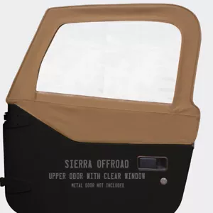 Jeep TJ Wrangler Door Skins for 97-06 Sold in Pairs, Spice Denim - Picture 1 of 3