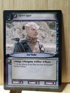Star Trek TCG🏆2003 VAREN'AGOR Trading Card 🏆FREE POST - Picture 1 of 1