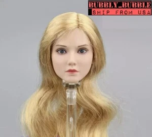 1/6 Female Head Blonde Hair For 12" Female Figure PHICEN HOT TOYS TBLeague ☆USA☆ - Picture 1 of 3