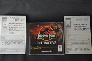 Parque Jurásico Panasonic 3DO Disco de Juego Real, Manual, Caja Set-f1114- - Imagen 1 de 21
