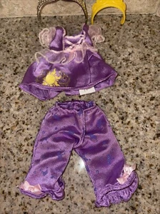My First Disney Princess Royal Sleepwear Outfit Set Purple Pink Crowns # W11 - Picture 1 of 11