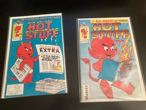 Lookee!... Big Lot of *12*  Early 1990s HARVEY CLASSICS, HOT STUFF Comics! FN/VF - Picture 1 of 5