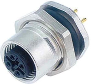 Binder PANEL MOUNT CONNECTOR 1A 30V 12-Contacts Socket, Screw On 09-3492-90-12 - Picture 1 of 1