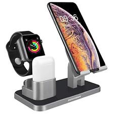 New listing
		Compatible with Apple Watch Stand Airpods Charger Dock Cell Phone S018-02/Gray
