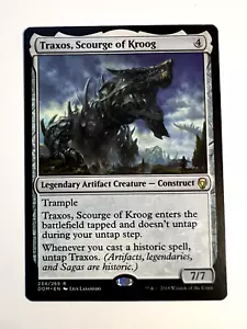MTG Magic The Gathering Dominaria Traxos, Scourge of Kroog Rare LP A2 - Picture 1 of 2