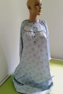 Oma Nachthemd * flauschig * Vintage * Gr. 52/54 NEU - Bild 1 von 6