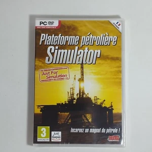 Plateforme Petroliere Simulator- PC Game - PAL - French - New Sealed - Picture 1 of 7