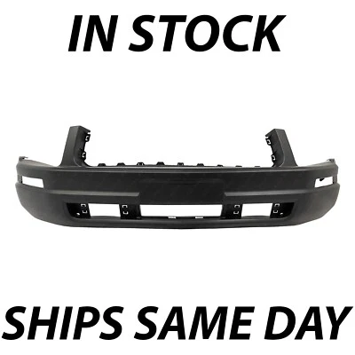 NEW Primered - Front Bumper Cover Replacement for 2005-2009 Ford Mustang Base - Imagem 1 de 4