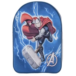 Marvel Avengers Thor 3D Charakter Jungen Kinder Rucksack Schultasche brandneu mit Etikett - Bild 1 von 1