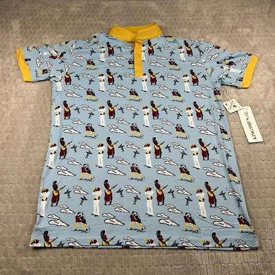 Polo de golf Kingsmens Golf para mujer XS The Eighteen color azul Duke para mujer nuevo con etiquetas Foto 1 de 4