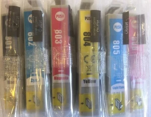 6 MARKENLOSE KOMPATIBLE TINTENPATRONEN FÜR EPSON STYLUS FOTO RX560/RX585 - Bild 1 von 7
