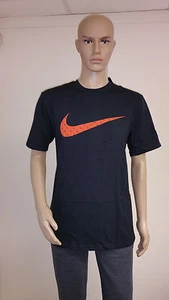Camiseta de Entrenamiento Nike Para Hombre Negra Manga Corta 476777-010 Nueva S L - Imagen 1 de 2