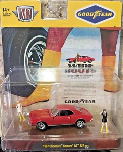 Camaro Chevrolet 1967 RS 327, Good Year, M2 Machines, Candy Apple Red - Picture 1 of 2