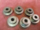 LOT OF 6 REED MFG HI 4 CAST IRON PIPE CUTTER WHEELS