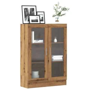 Vitrinenschrank Bücherschrank Standvitrine Vitrine Schrank Holzwerkstoff vidaXL - Bild 1 von 132