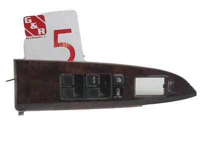 1997 INFINITI Q45 DRIVER LEFT MASTER WINDOW & LOCK SWUTCH W TRIM BEZEL  OEM Foto 1 de 4