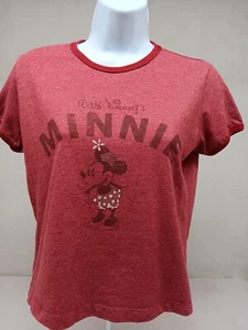 T-shirt Disney Store rossa Minnie Mouse classica suoneria bambino taglia M - Foto 1 di 11