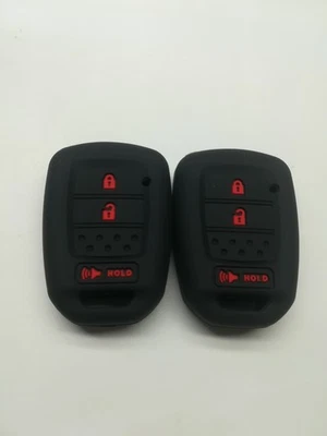 2*Cubierta de llave de mando para Honda CR-V 2014 2015 2016 2017 2018 2019 HONDA FIT Foto 1 de 4