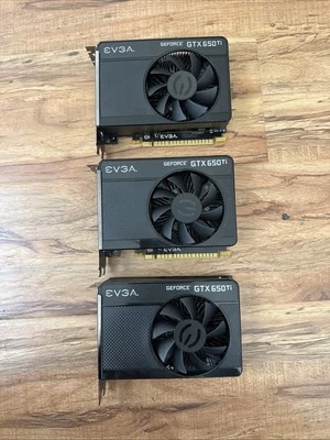 Lot of 3 EVGA NVIDIA GeForce GTX 650 Ti - Image 1 of 4