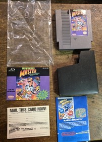 1991 Treasure Master Nintendo NES Tested w/  Manual & Paperwork