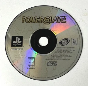 Powerslave (Sony PlayStation 1, 1996) PS1 DISC ONLY Tested - Picture 1 of 2