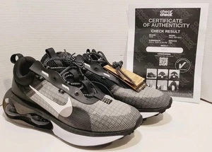 NWOB Nike Air Max 2021 Black Iron Grey White Athletic Shoes DA1925-001 Men's 14 - Picture 1 of 18
