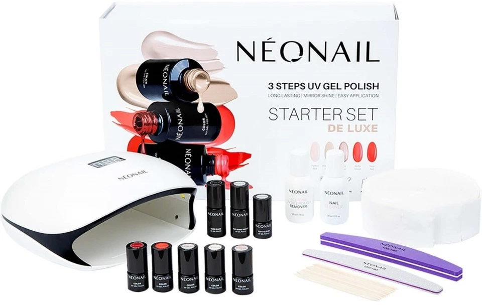 NeoNail Starter Set De Luxe – UV Gel-Nägel Set B-Ware