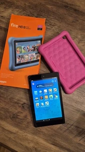 Amazon Fire HD 8 Kids-Tablet, 8-ZOLL-HD-DISPLAY, 32 GB - Bild 1 von 5