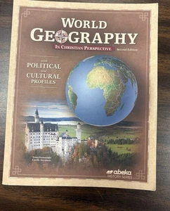 ABeka 9th Grade World Geography student book second edition - Picture 1 of 1