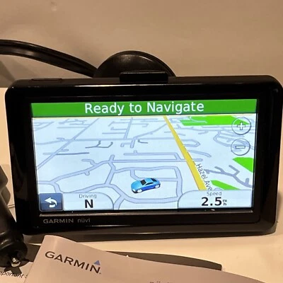 Garmin NUVI 1490T Vehicle Auto GPS Excellent. Tested Works. - Image 1 of 4