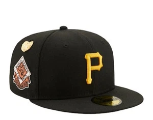 New Era 59Fifty MLB Pittsburgh Pirates 1960 Logo History Black Fitted 60244531 - Bild 1 von 14